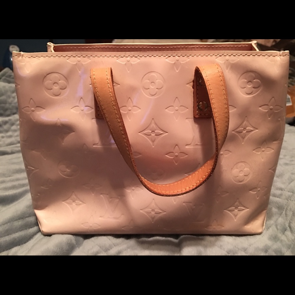 Louis Vuitton special edition pink leather purse .